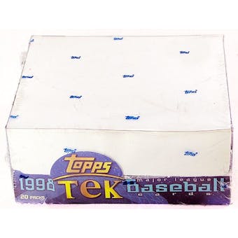1998 Topps Tek Baseball Hobby Box