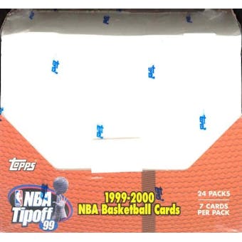 1999/00 Topps NBA Tip-Off Basketball Hobby Box