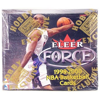 1999/00 Fleer Force Basketball Hobby Box