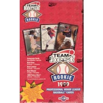 1999 Best Team Best Rookie Baseball Hobby Box