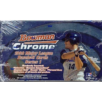 1999 Bowman Chrome Series 1 Baseball Hobby Box