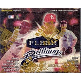 1999 Fleer Brilliants Baseball Hobby Box