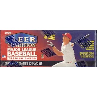 1999 Fleer Tradition Millennium Baseball Factory Set