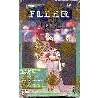 1999 Fleer Ultra Baseball Hobby Box