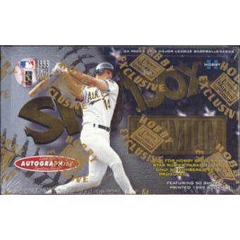1999 Skybox Premium Baseball Hobby Box