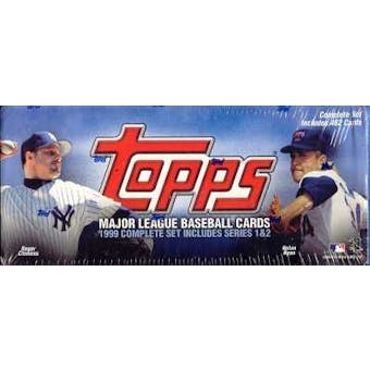 1999 Topps Baseball Retail Factory Set (Light Blue)