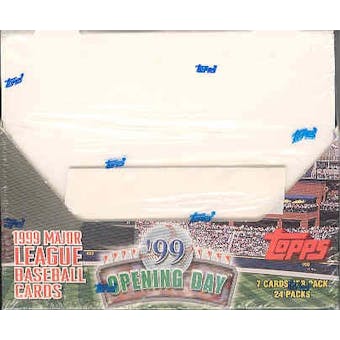 1999 Topps Opening Day Baseball 24 Pack Box