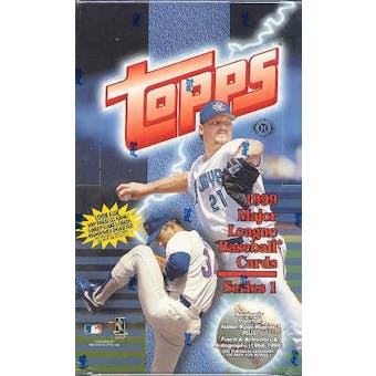1999 Topps Series 1 Baseball Hobby Box
