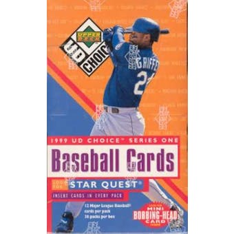 1999 Upper Deck Choice Series 1 Baseball Hobby Box