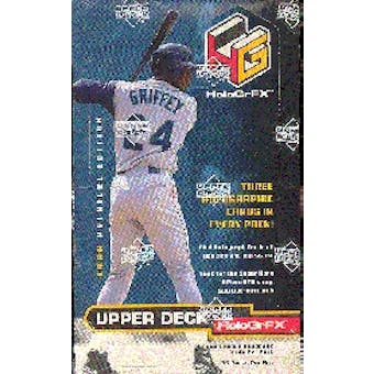 1999 Upper Deck Hologrfx Baseball Hobby Box