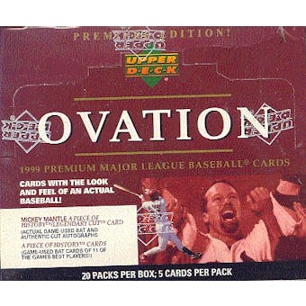 1999 Upper Deck Ovation Baseball Hobby Box