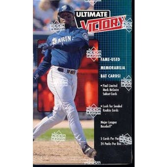 1999 Upper Deck Ultimate Victory Baseball Box