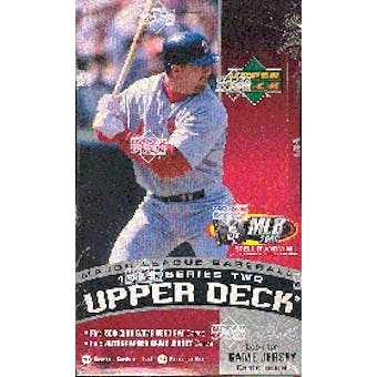 1999 Upper Deck Series 2 Baseball Hobby Box