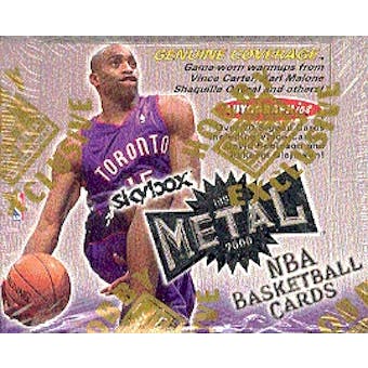 1999/00 Skybox Metal Basketball Hobby Box