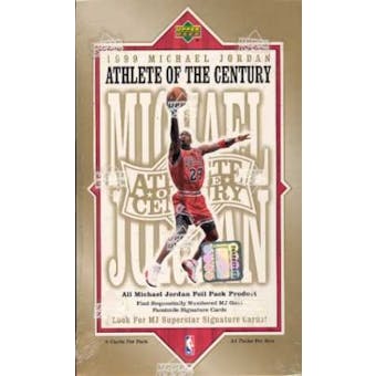 1999/00 Upper Deck Michael Jordan Athlete of the Century Basketball Hobby Box