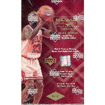 1999/00 Upper Deck Black Diamond Basketball Retail Box