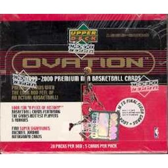 1999/00 Upper Deck Ovation Basketball Hobby Box