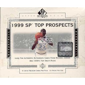 1999/00 Upper Deck SP Top Prospects Basketball Hobby Box
