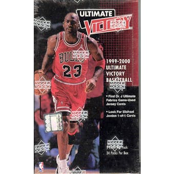 1999/00 Upper Deck Ultimate Victory Basketball Hobby Box