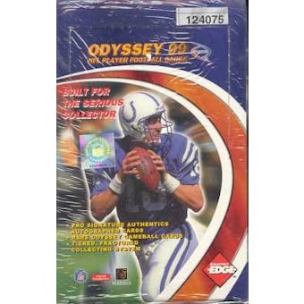 1999 Collector's Edge Odyssey Football Hobby Box