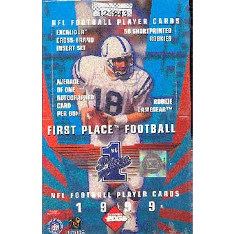 1999 Collector's Edge First Place Football Hobby Box
