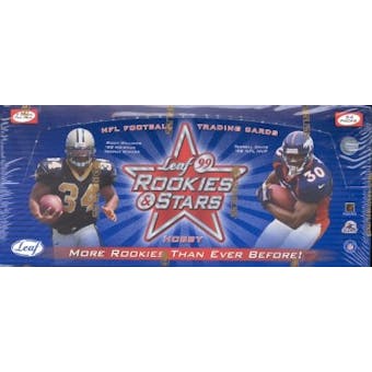 1999 Leaf Rookies & Stars Football Hobby Box