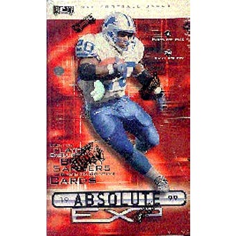 1999 Playoff Absolute EXP Football 24 Pack Box