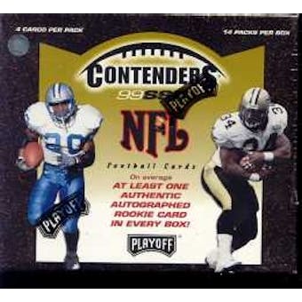 1999 Playoff Contenders SSD Football Hobby Box