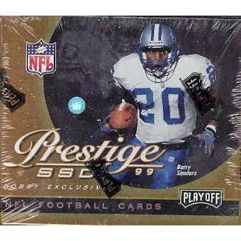 1999 Playoff Prestige SSD Football Hobby Box