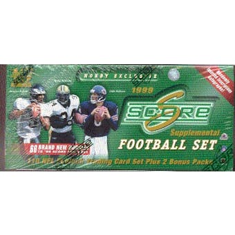 1999 Score Supplemental Football Factory Set (Box)