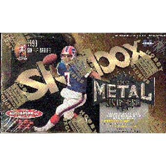 1999 Fleer Skybox Metal Universe Football Hobby Box