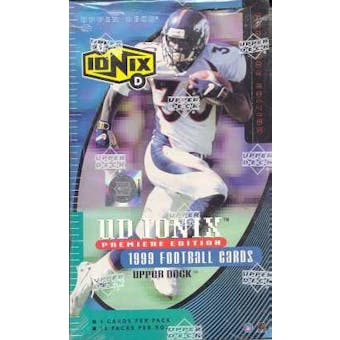 1999 Upper Deck Ionix Football Box