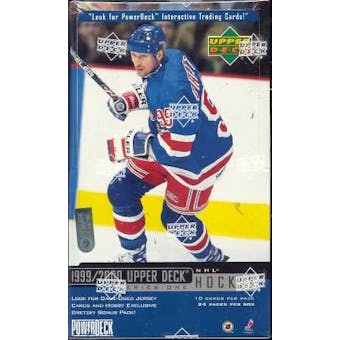 1999/00 Upper Deck Series 1 Hockey Hobby Box