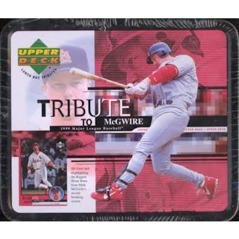 1999 Upper Deck Tribute To Mark McGwire Baseball Lunch (Box) Factory Set