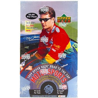 1999 Upper Deck Road to The Cup Racing Prepriced Box