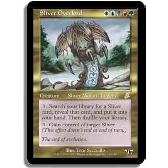Magic the Gathering Scourge Single Sliver Overlord Foil NEAR MINT