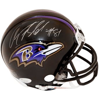 Anquan Boldin Autographed Baltimore Ravens Mini Helmet