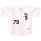 Jose Abreu Autographed Chicago White Sox Pinstripe Baseball Jersey (JSA)