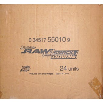 Comic Images WWE Raw Deal Absolutely Raw/Ultimate SmackDown! Wrestling 24-Box Case