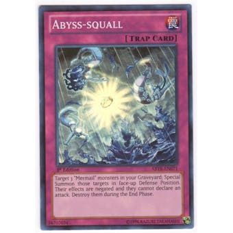 Yu-Gi-Oh Abyss Rising Single Abyss-Squall Super Rare