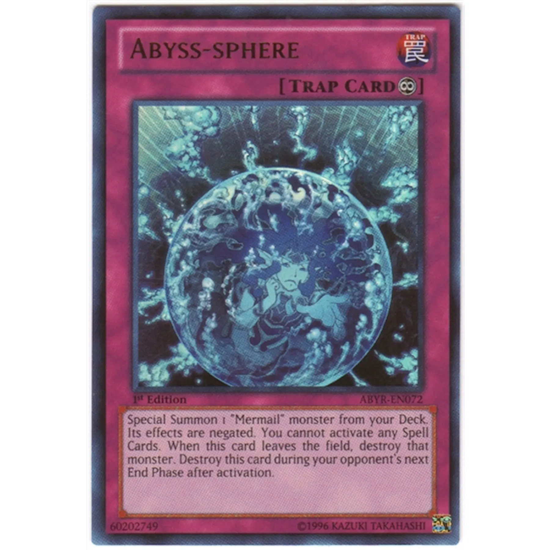 Yu-Gi-Oh Abyss Rising Single Abyss-Sphere Ultra Rare - NEAR MINT (NM) | DA Card World Yu-Gi-Oh Abyss Rising Single Abyss-Sphere Ultra Rare - NEAR MINT (NM) | DA Card World
