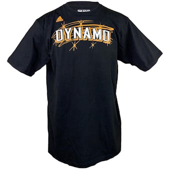 Houston Dynamo Adidas The Go To Black Tee Shirt (Adult S)
