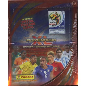 2010 Panini FIFA World Cup Adrenalyn XL Soccer Box - U.K. Edition (100 Pack Box)
