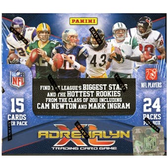 2011 Panini Adrenalyn XL Football 24-Pack Box