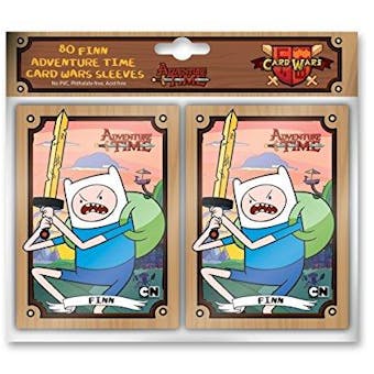 Adventure Time Card Wars 80ct Sleeves - Finn (Cryptozoic)