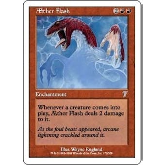 Magic the Gathering 7th Edition Single Aether Flash Foil