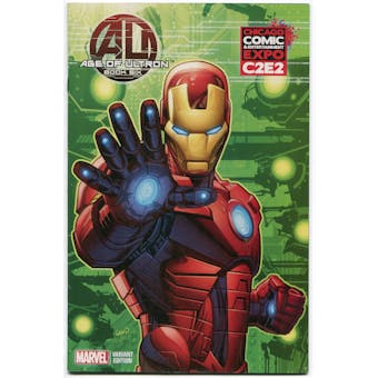Age Of Ultron #6 Iron Man Variant Cover 2013 C2E2 Exclusive