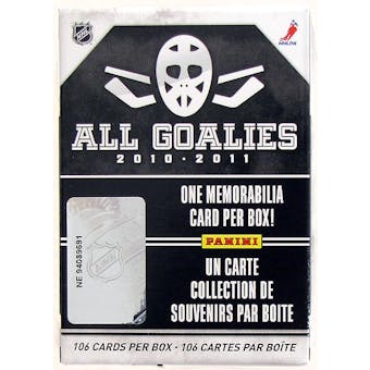2010/11 Panini All-Goalies Hockey Hobby Box (Set)