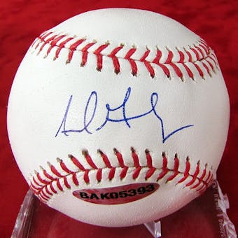 Adrian Gonzalez Autographed Los Angeles Dodgers MLB Baseball (UDA COA)