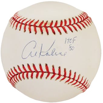 Al Kaline Autographed Official MLB Baseball w/"HOF 80" Inscription (Reggie Jackson COA)